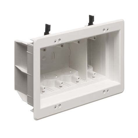 what is a recessed junction box|recessed outlet box home depot.